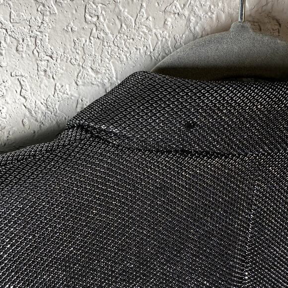 Silver Sparkly Blazer - Size 8 - Picture 3 of 4